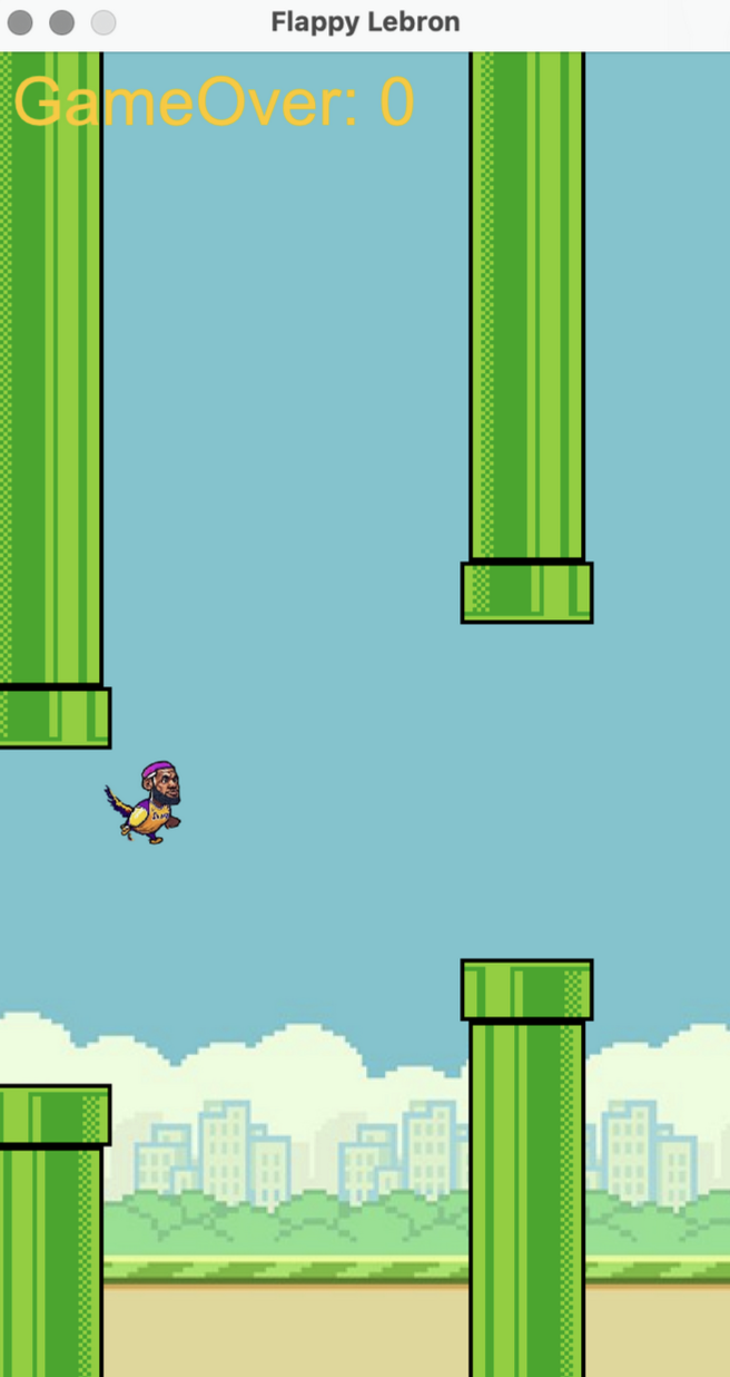 Flappy Lebron game by Christian Lin